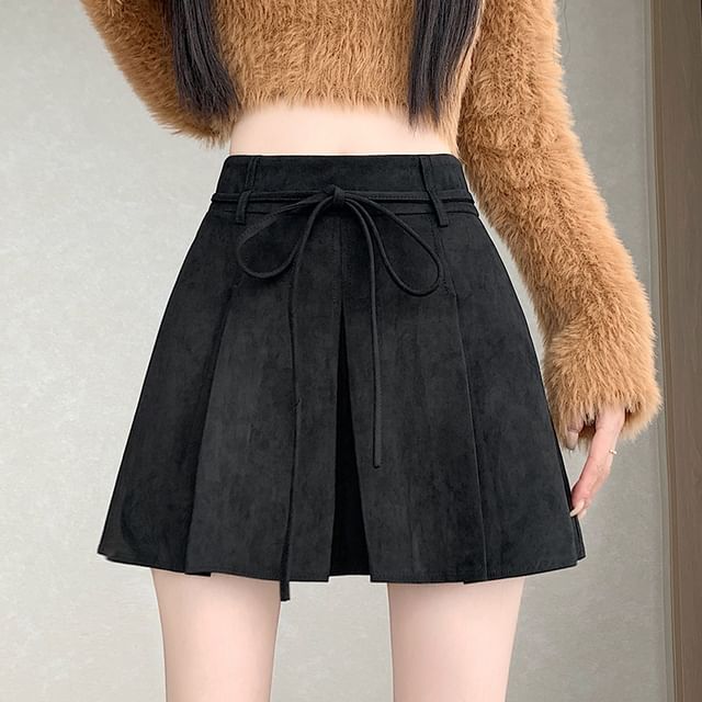 High Waist Mini Skirt