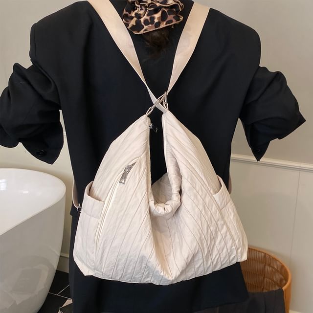 Multi-Pocket Tote Bag