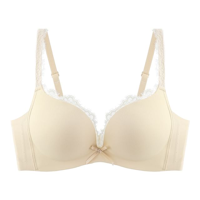 Lace Trimmed Bandeau Top