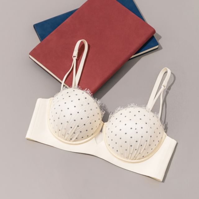Lace Panel Bralette