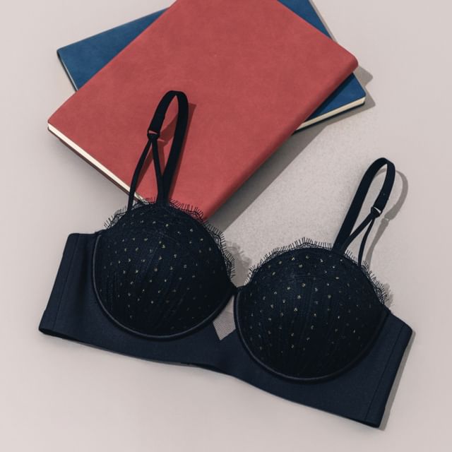 Lace Panel Bralette