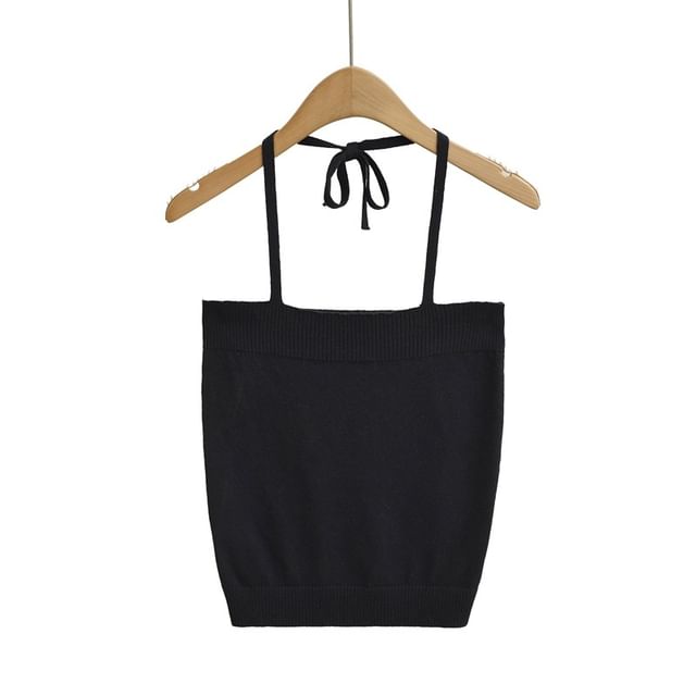 Halter Neck Crop Top