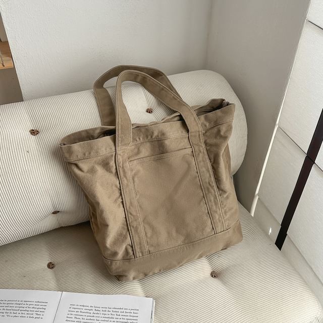 Plain Canvas Tote Bag