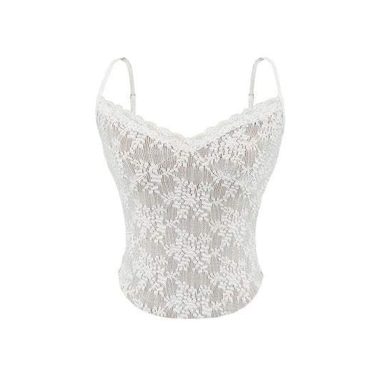 Lace Overlay Camisole