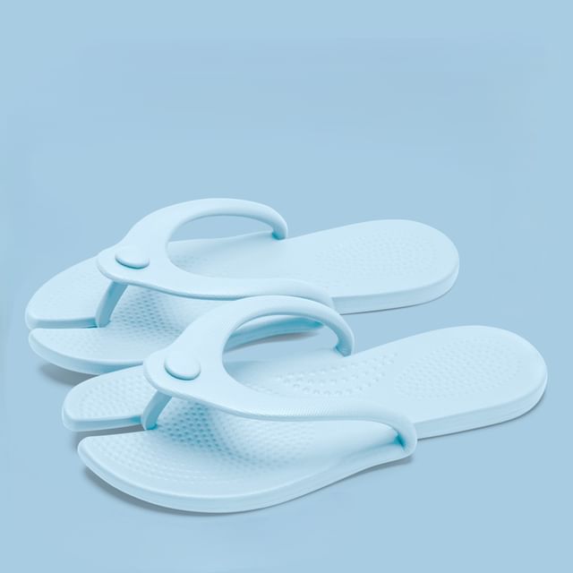 Foldable Plain Flip-Flops