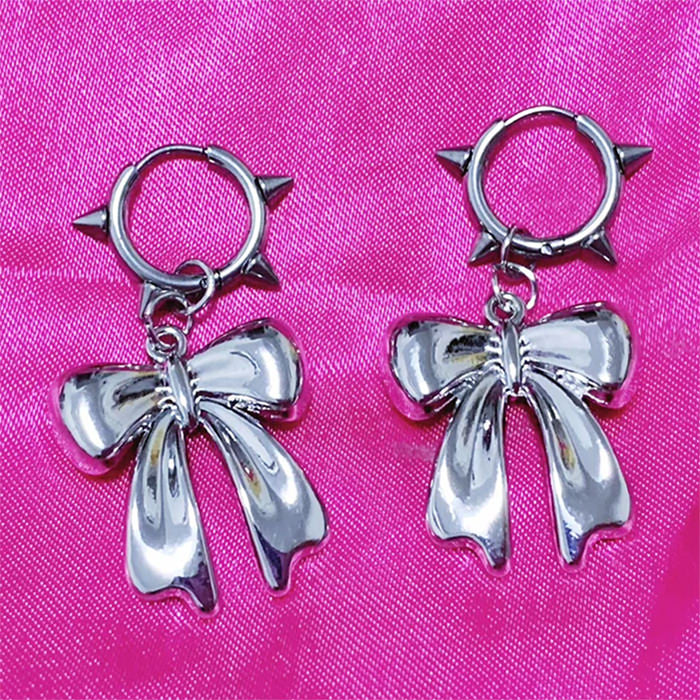 Y2K Bowknot Stud Earrings