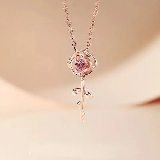 You Are My Rose Necklace W418