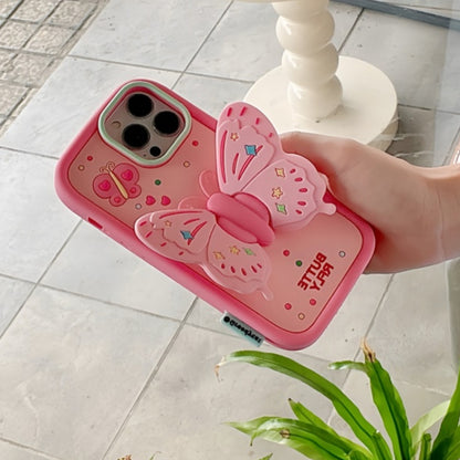 Sweet Pink Butterfly Phone Case - Kimi MK Kawaii Store