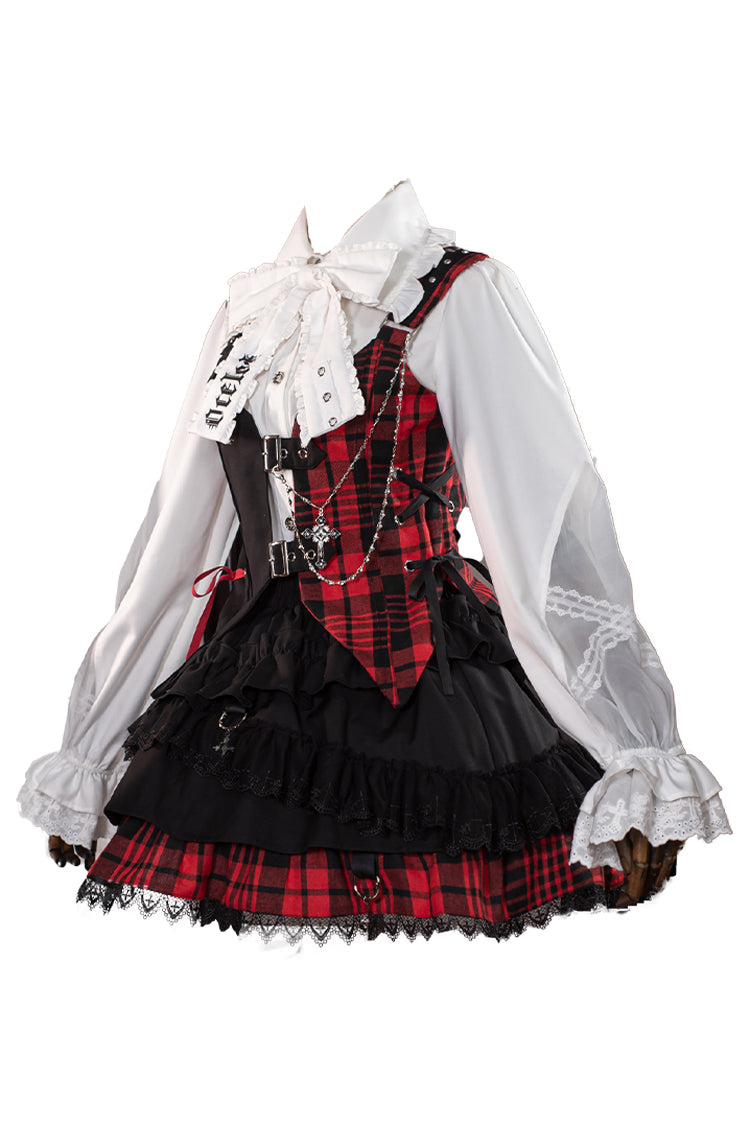 Subculture Plaid Princess Skirt Set