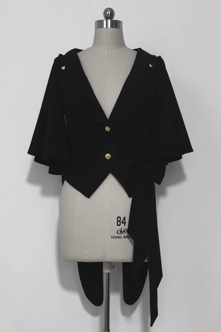 Ouji Lolita Hooded Jacket Retro