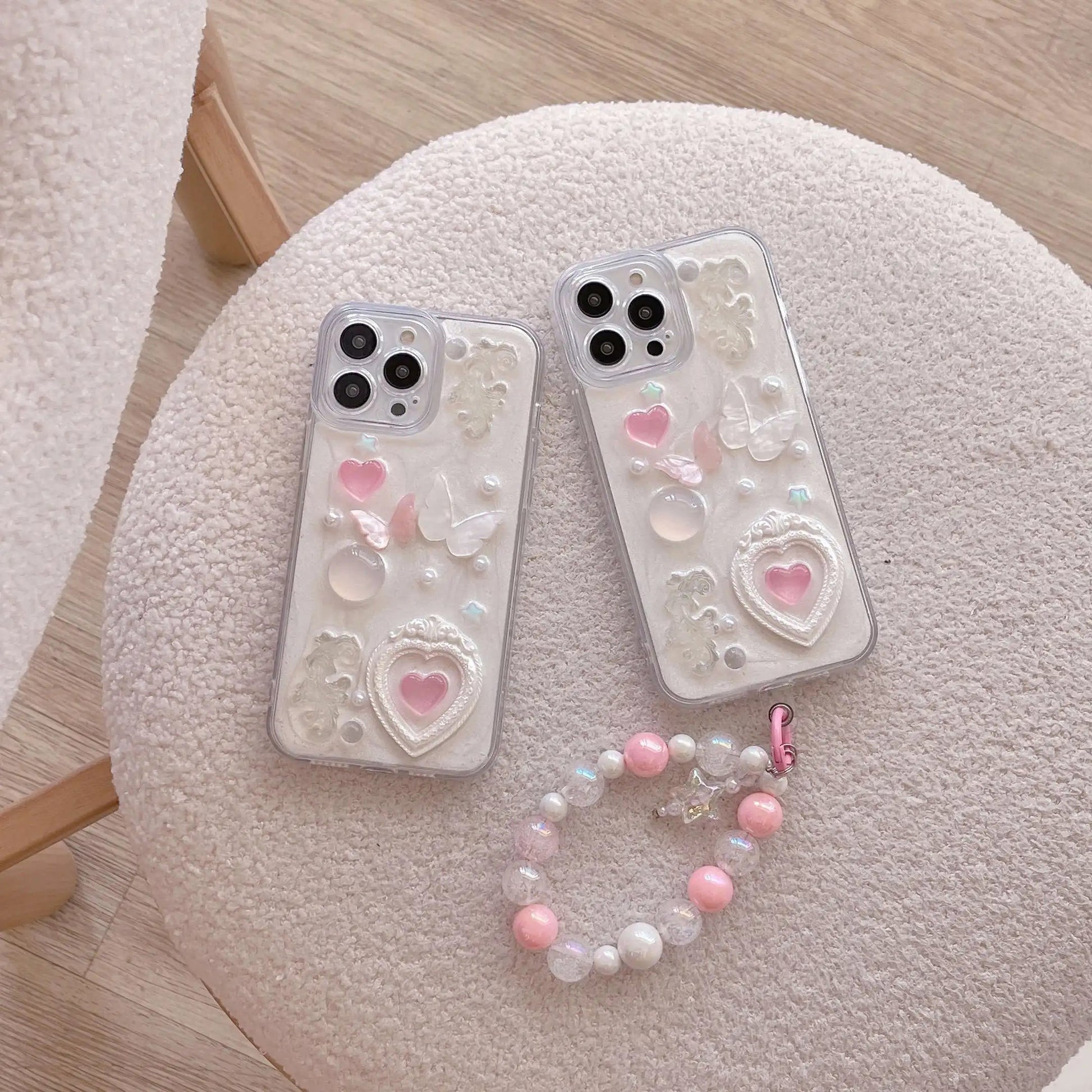 Angelcore butterfly iphone case - angelcore - butterfly - hearts - iphone - kawaii