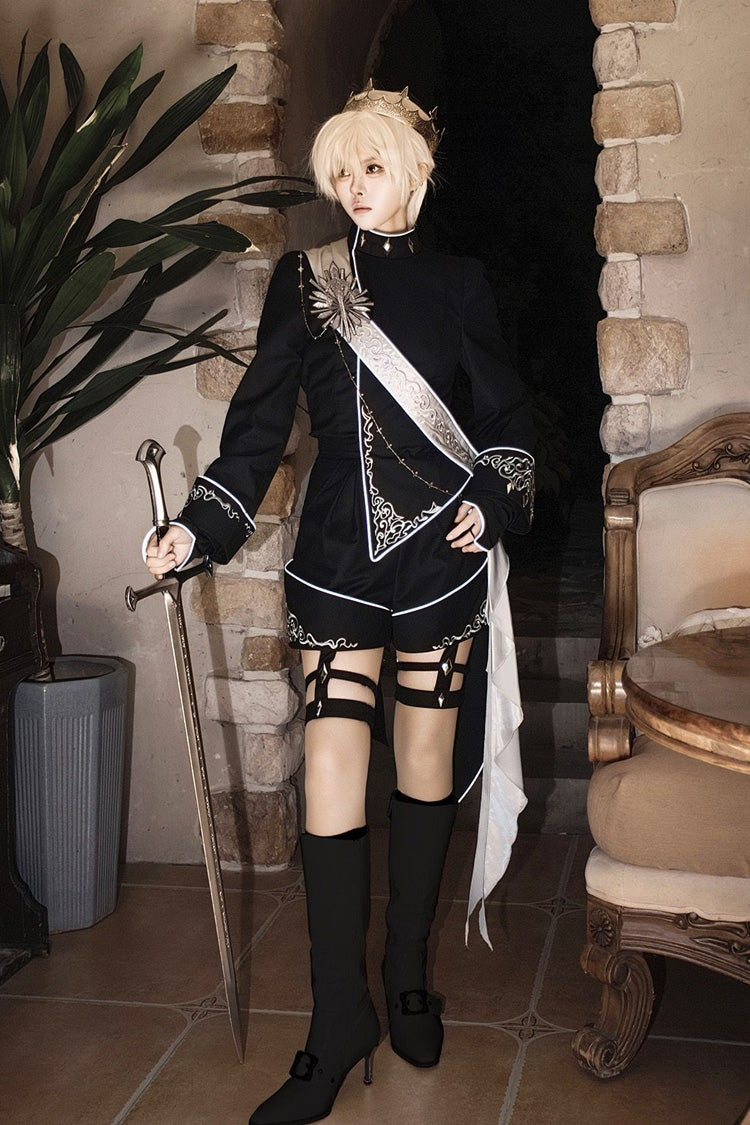 Vintage Knight Prince Set with Sword of Oath Embroidery
