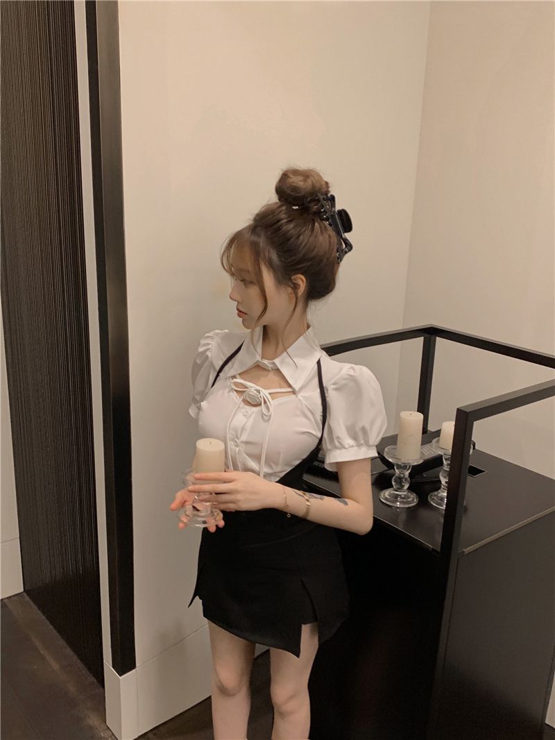 Top and Skirt Korean Fashion Outfit ON964 MK Kawaii Store