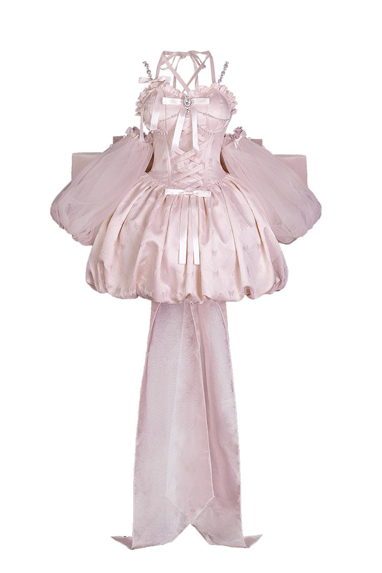 Runaway Princess Tulip JSK Set with Sleeveless & Bow Detail