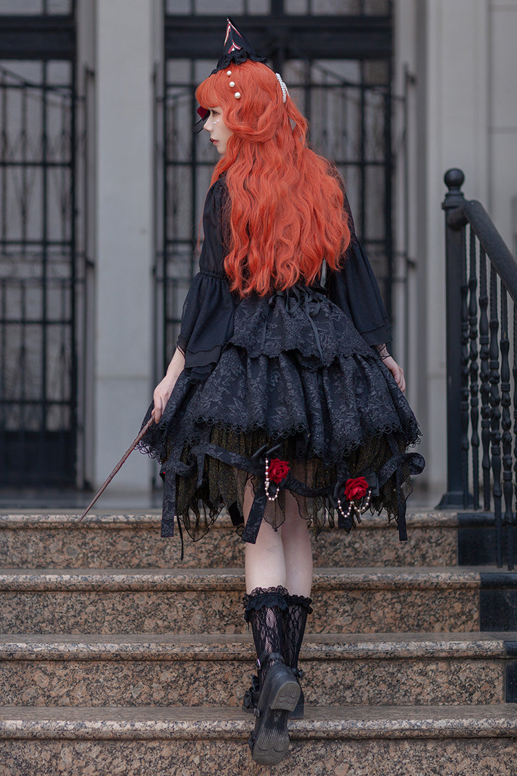 Apprentice Witch Gothic Lace Skirt