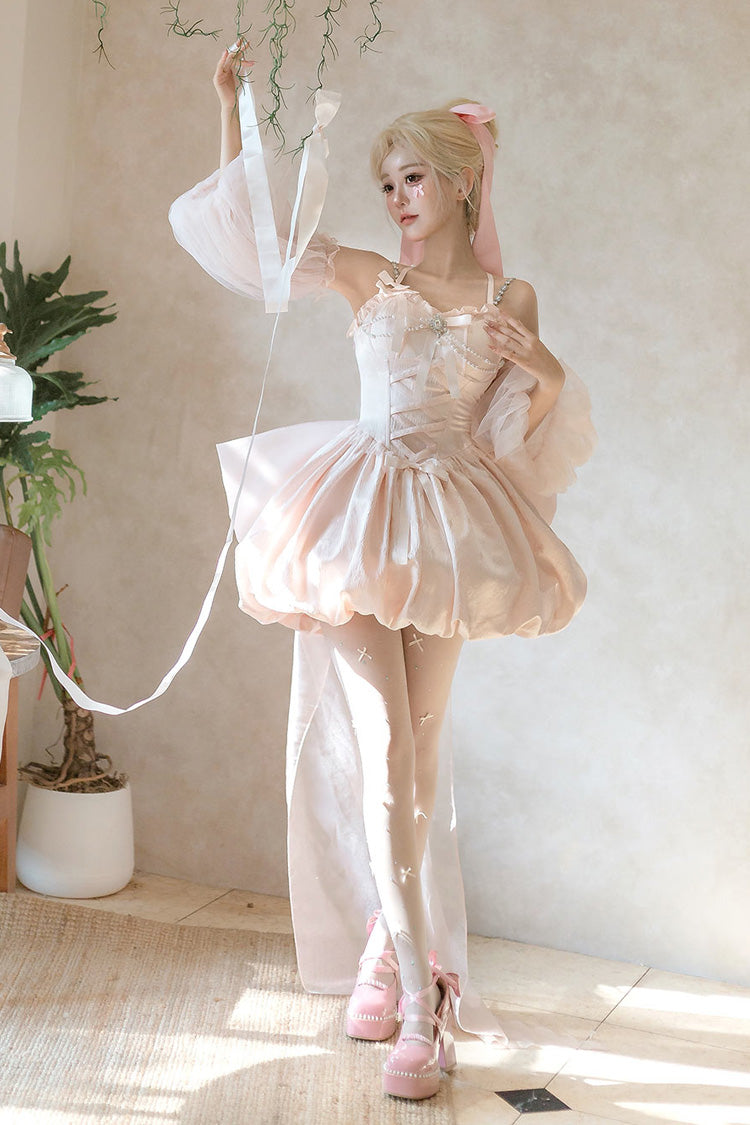 Runaway Princess Tulip JSK Set with Sleeveless & Bow Detail