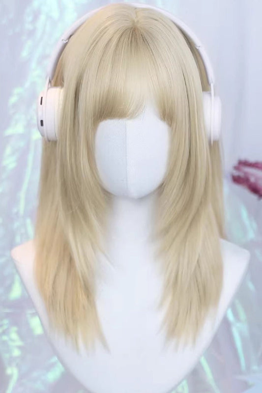 Straight Fringe Japanese Sweet Lolita Wig - Three Shades