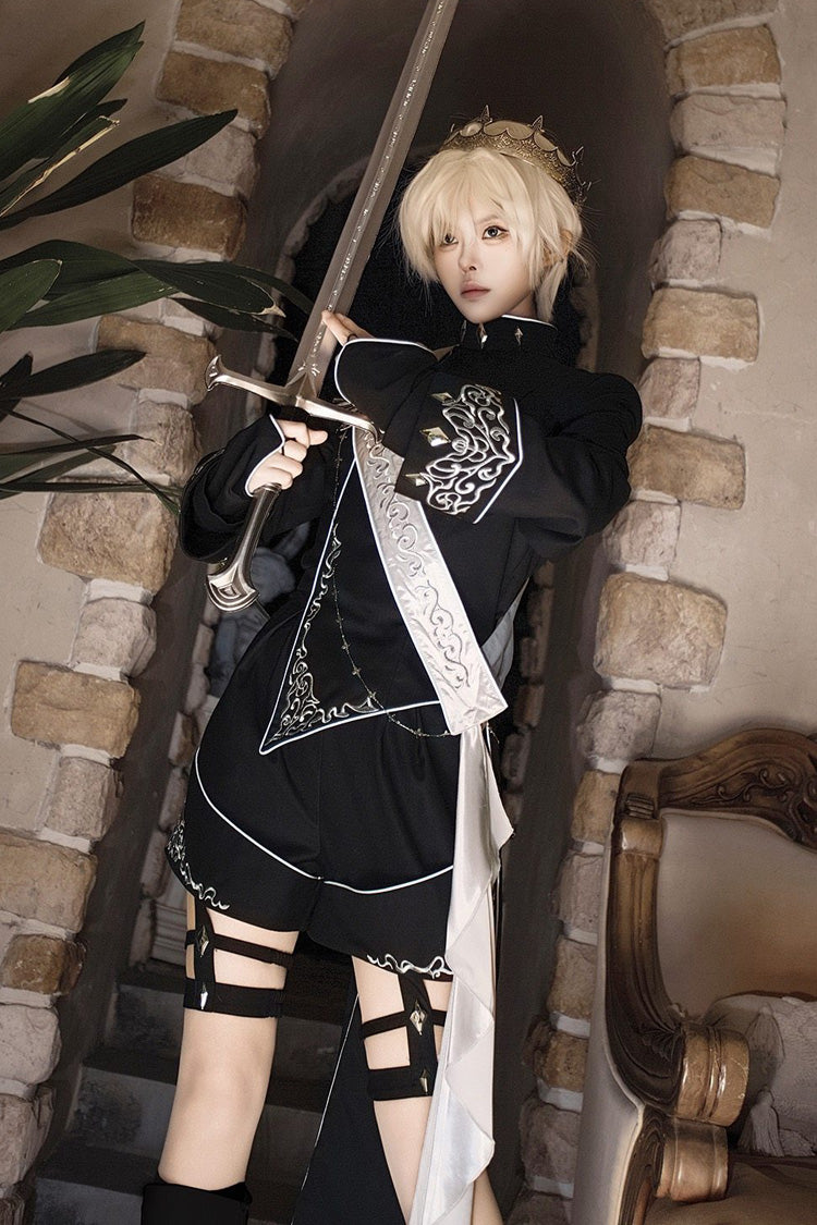 Vintage Knight Prince Set with Sword of Oath Embroidery