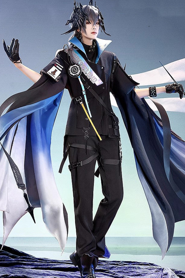 Futuristic Short Sleeve Ouji Handsome Lolita Set