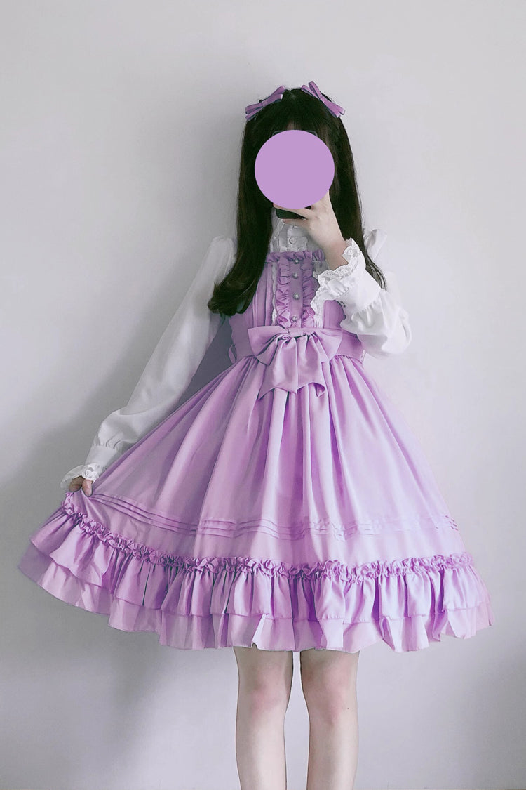 Ice Cream Bowknot Chiffon Sweet JSK Dress