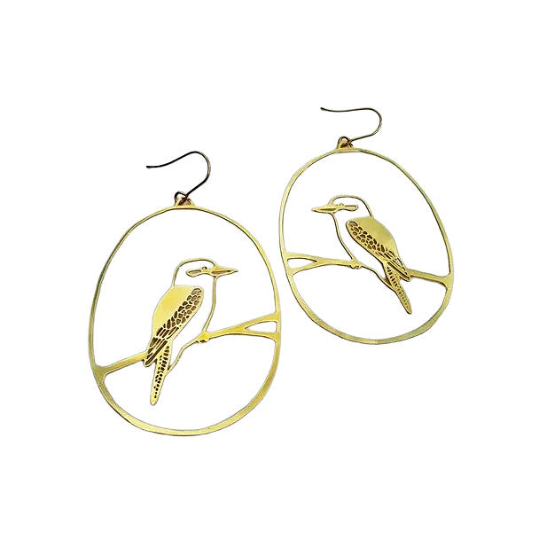 Bird Outline Earrings