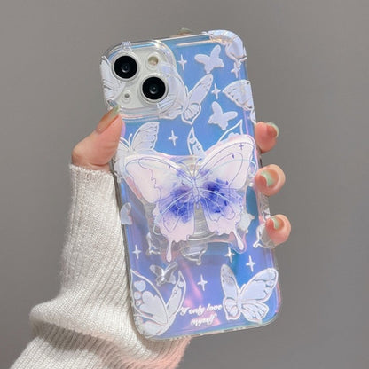 Butterfly grip iphone case - butterfly - ethereal - fairycore - pastel - phone case