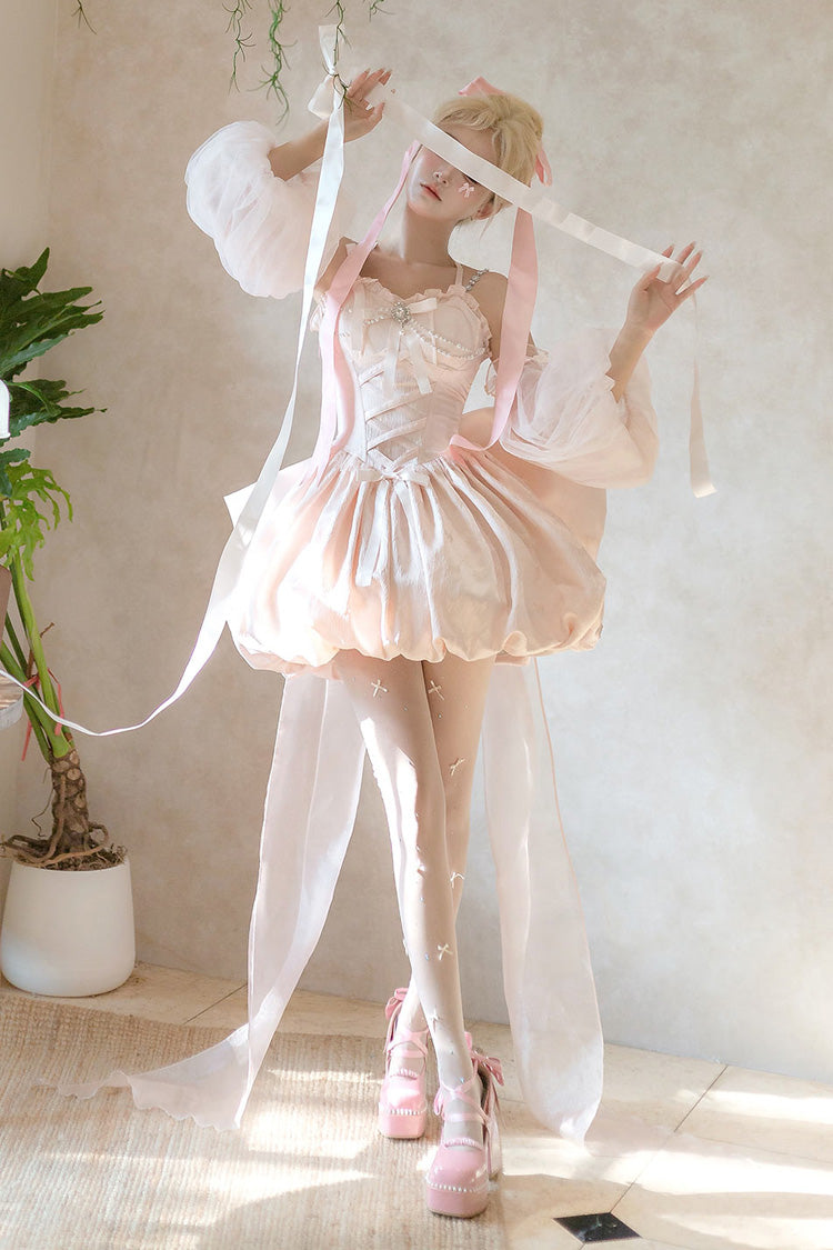 Runaway Princess Tulip JSK Set with Sleeveless & Bow Detail
