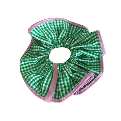 Candy Plaid Scrunchie