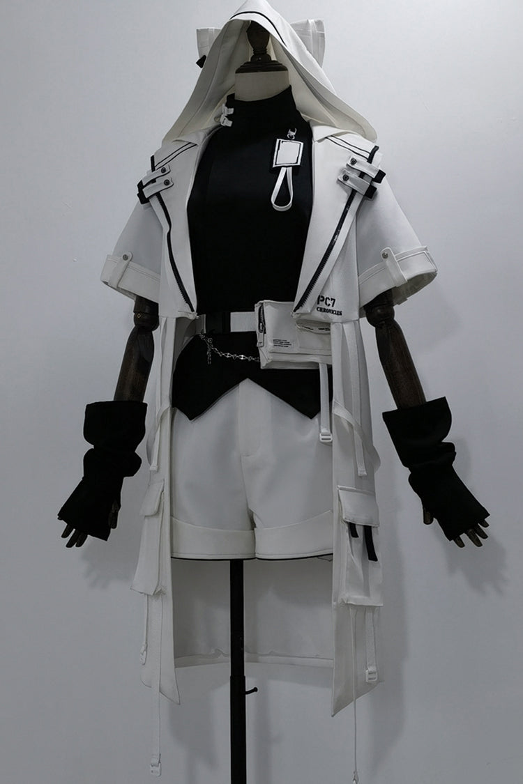 Ouji Fashion Prince Stand Collar Short Sleeve Lolita Blouse