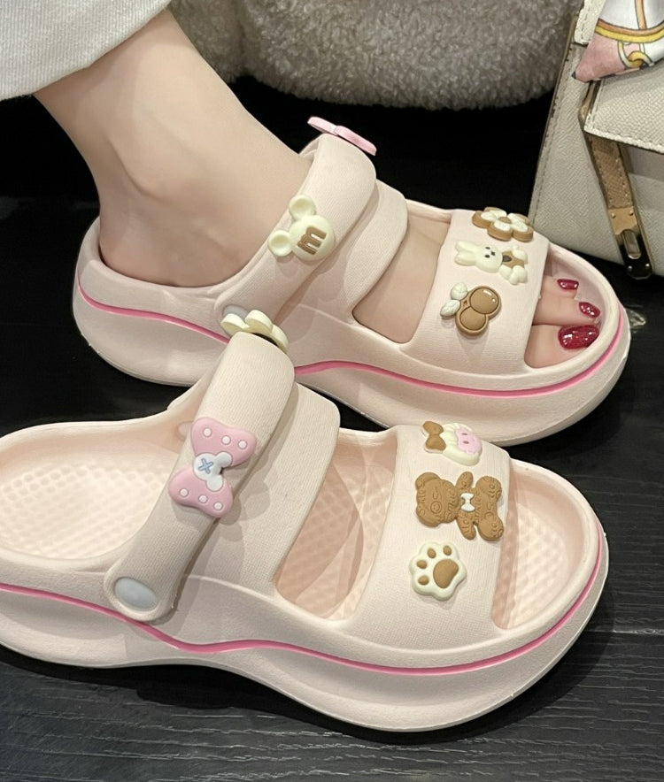 Kawaii Home Wear Bunny and Bear Sandals ON873 MK Kawaii Store