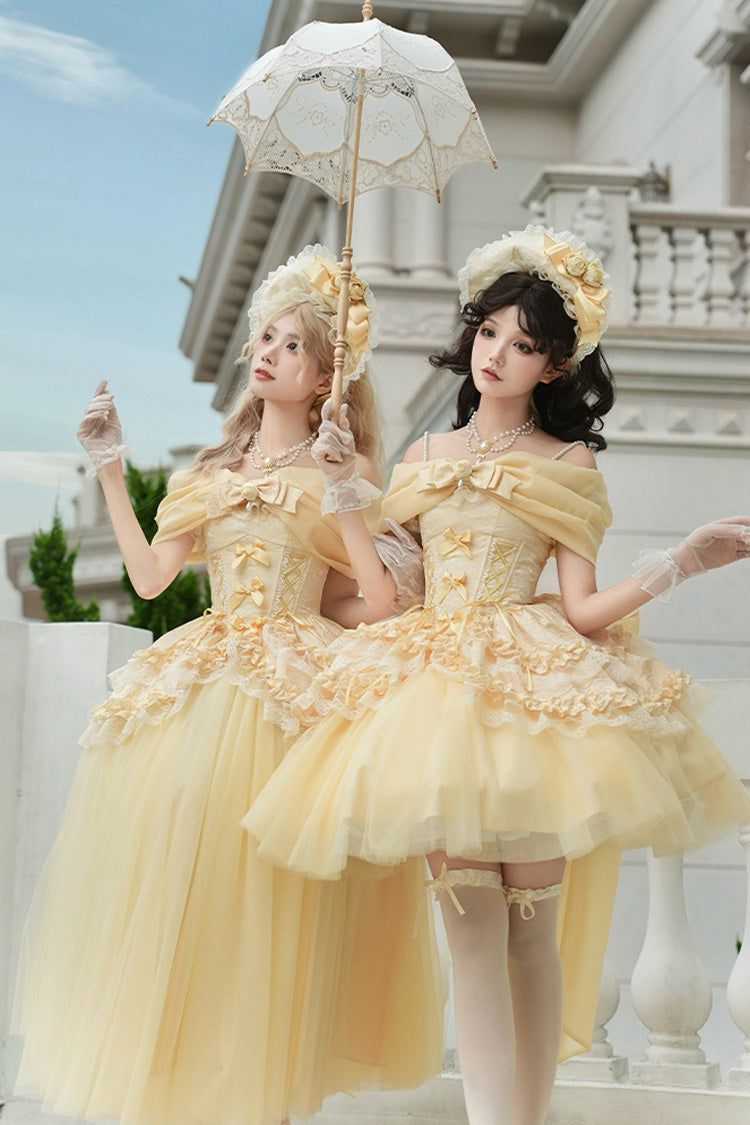 Sissi's Pilgrimage Off Shoulder Sweet Skirt