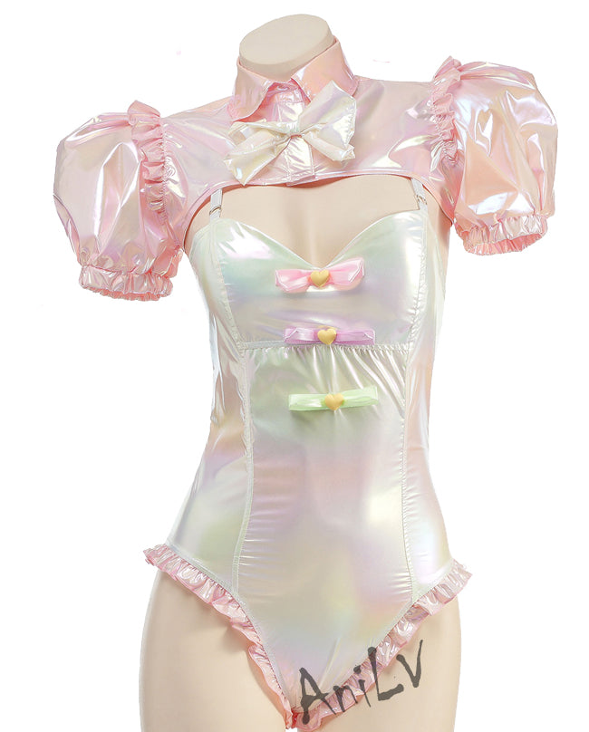 Needy Streamer Overload Pastel Kawaii Angel Cosplay Costume MK Kawaii Store