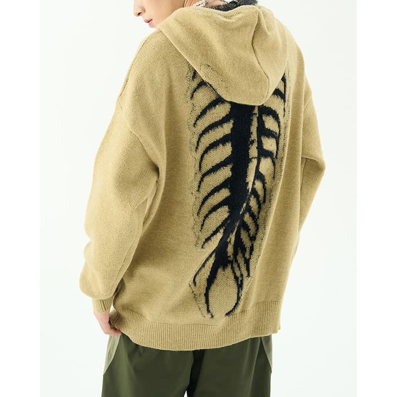 Centipede Knit Hoodie - Hoodie