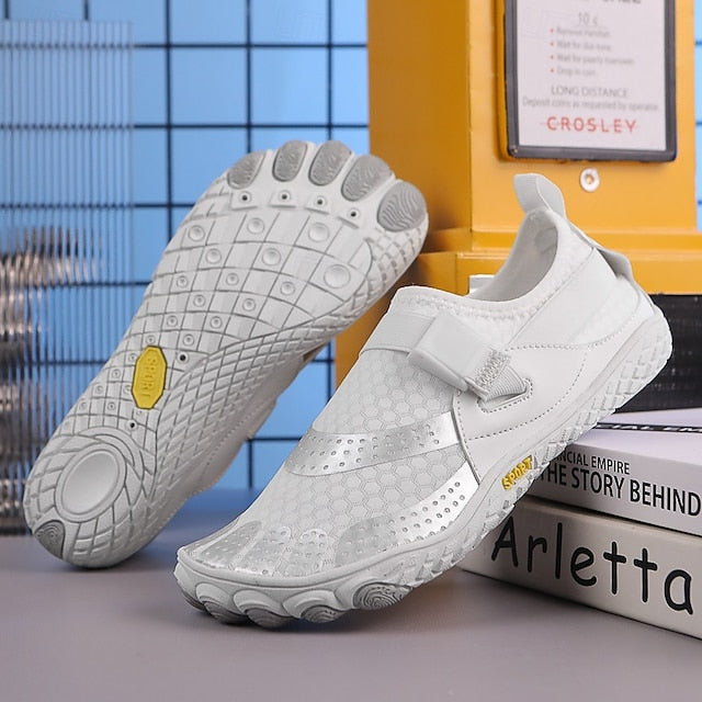 Men's Trendy – Woven Nylon Knit Sneakers Multicolor