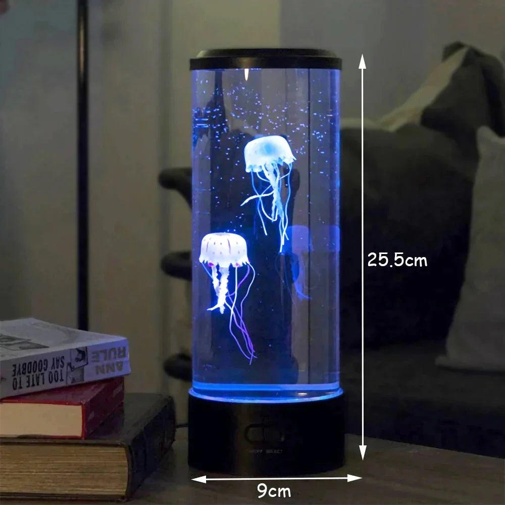 Color Changing Jellyfish Lamp Usb/Battery Powered