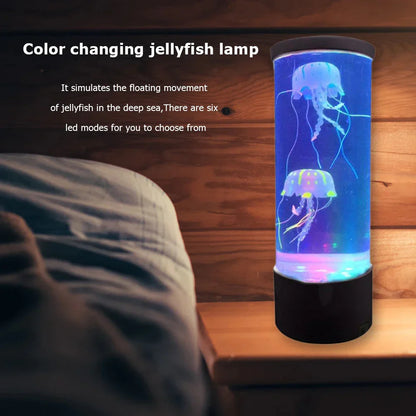 Color Changing Jellyfish Lamp Usb/Battery Powered