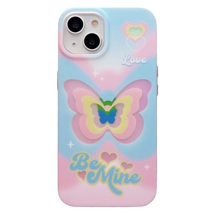 Sweet Colorful Butterfly iPhone Case