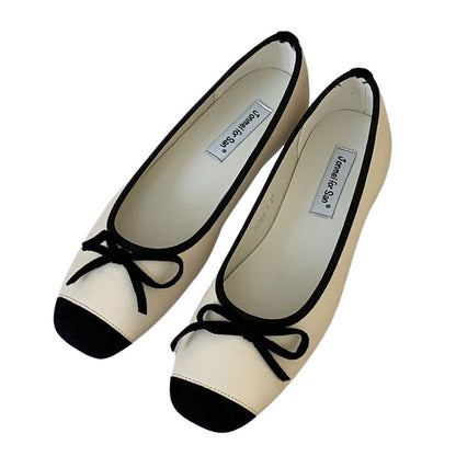 Ballet Comfortable Bow Flats