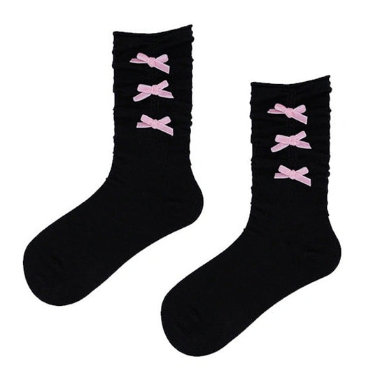 Sweet Soft Bows Socks