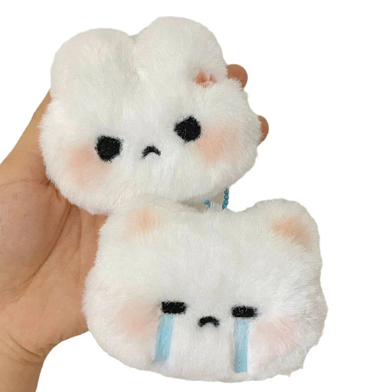 Cry Kitty Plush Rabbit Doll Toy Keychain