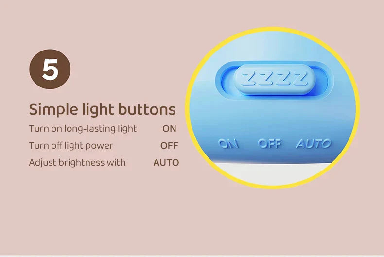 Cute Cat Bedside Night Light