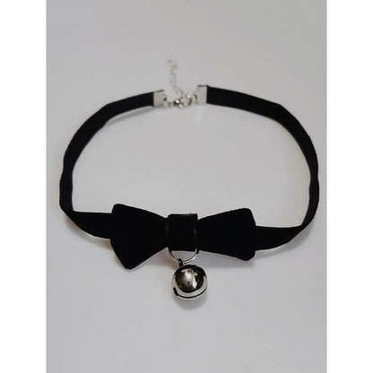 Kawaii Lolita Knot Bow Bell Choker