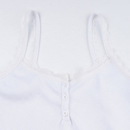 Simple White Camisole Top