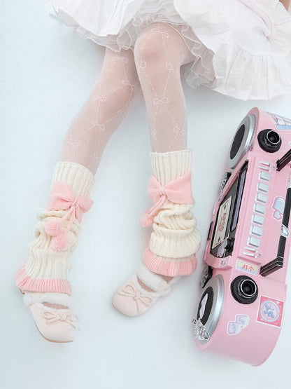 Lolita Bow Leg Warmers