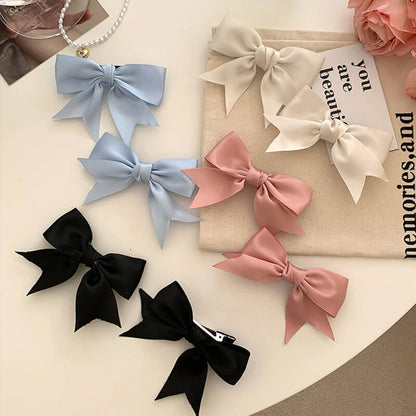 Kawaii Princess Knot Bow Hair Clips