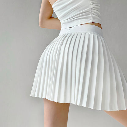 Casual Sport Pleated Skirt