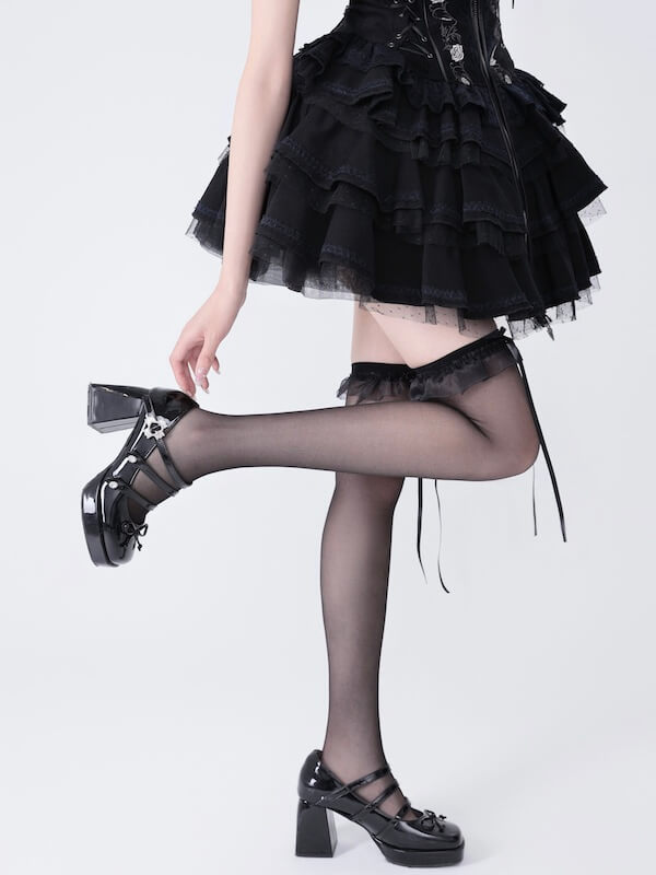 Thin Chiffon Lolita Stockings