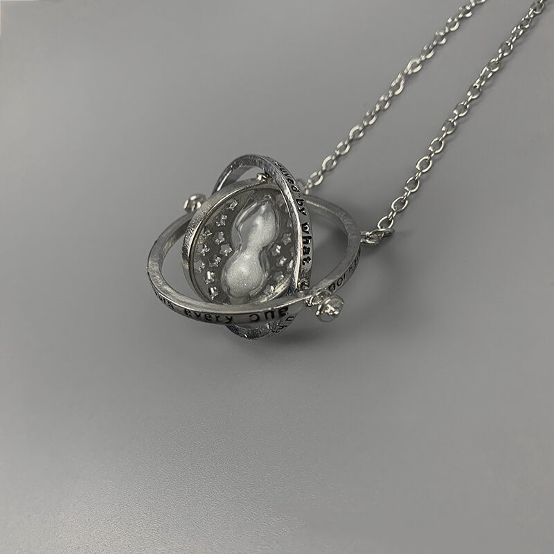 Rotating Planet Necklace