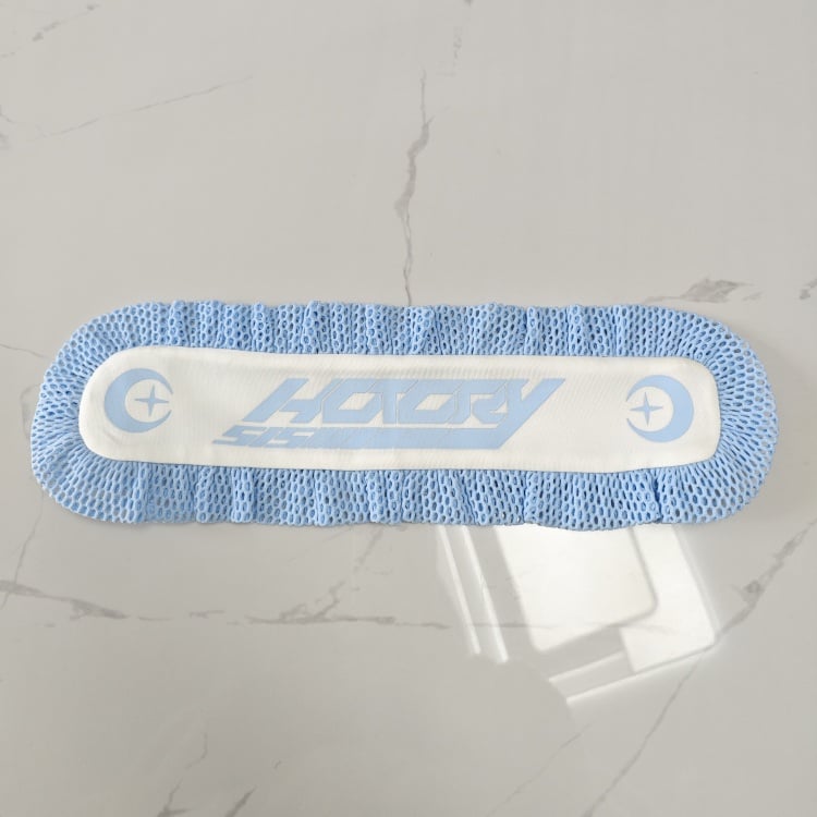 Tenshi Kaiwai White and Blue Mesh Hairband