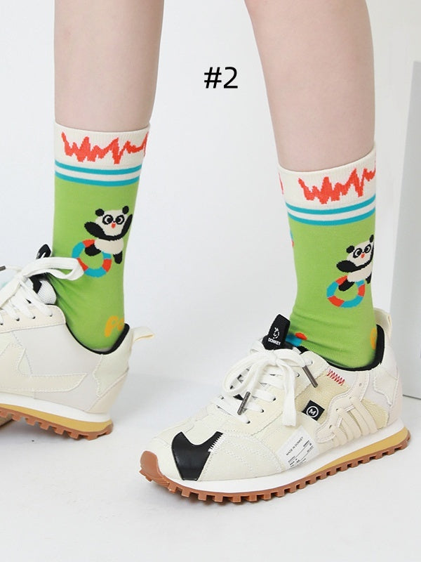 Lolita Cartoon Calf Socks